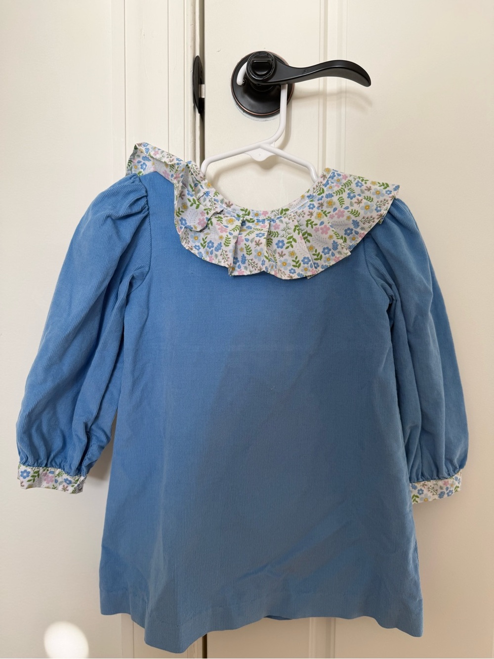 Zuccini Kids Blue Corduroy Dress